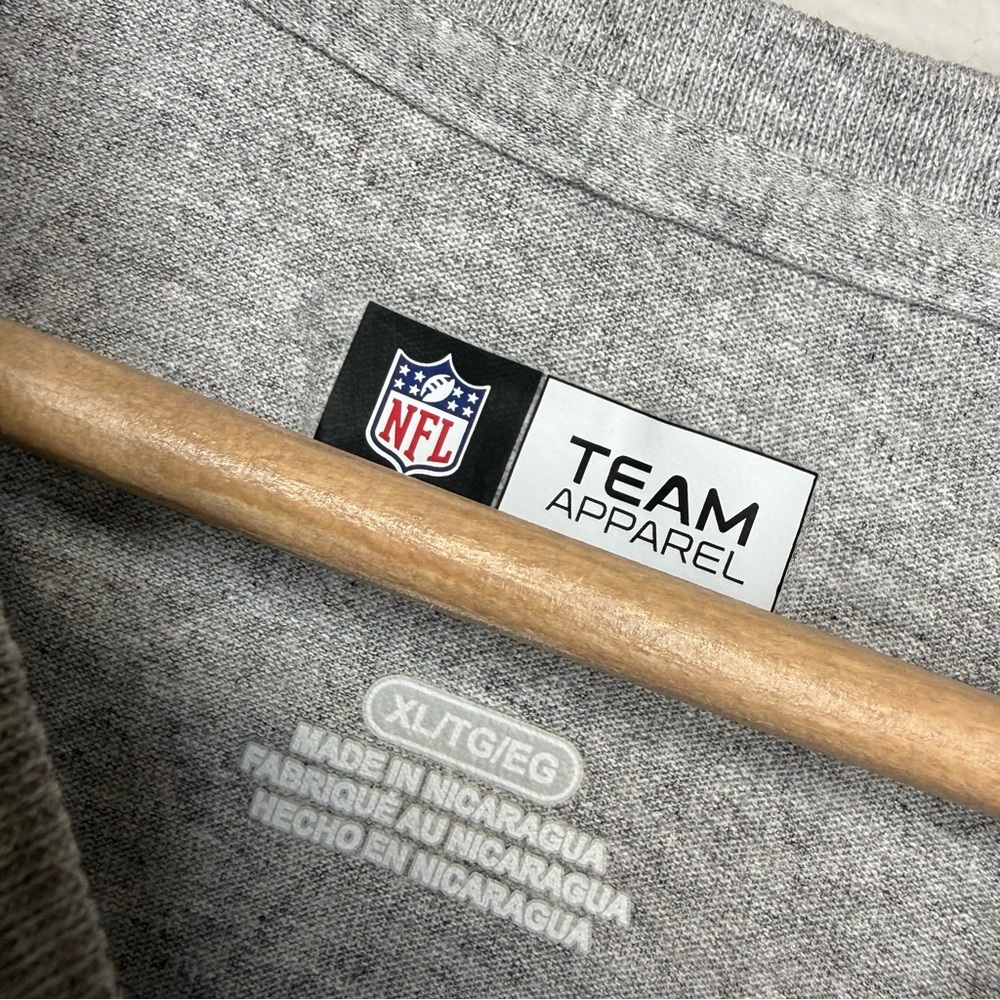 NWT NFL Team Apparel Minnesota Vikings Gray Graphic Tee – Size XL - Picture 4 of 5